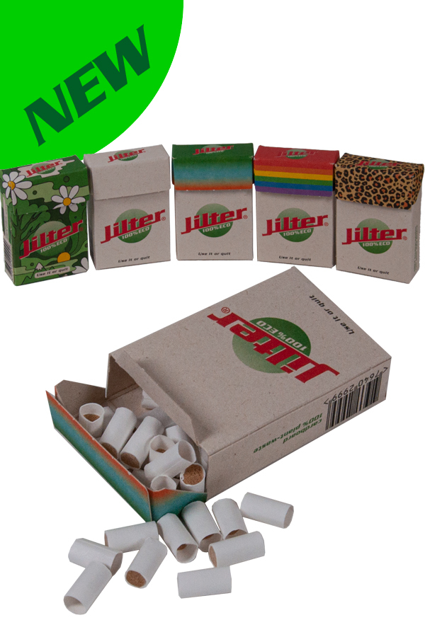 ECO-Jilter&#174; Display-Box mit 33 Klick Schachteln plus Filtertips