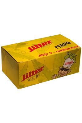 Jiltip S Perfo - unbleached, Display mit 28 Filterblöcken