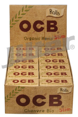 OCB Rolls Organic Hemp Slim - Box (Display)