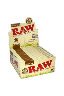 RAW Organic Hemp Kingsize Slim 50 Stk/Box