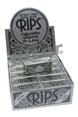 Rips Xtra thin King Size Schwarz - Box (Display)