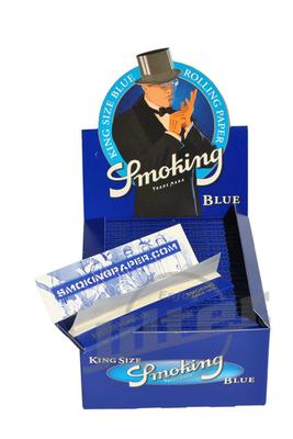 Smoking Blau King Size - Box (Display)