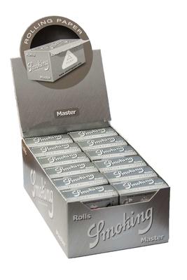 Smoking Rolls Master Silver - Box (Display)